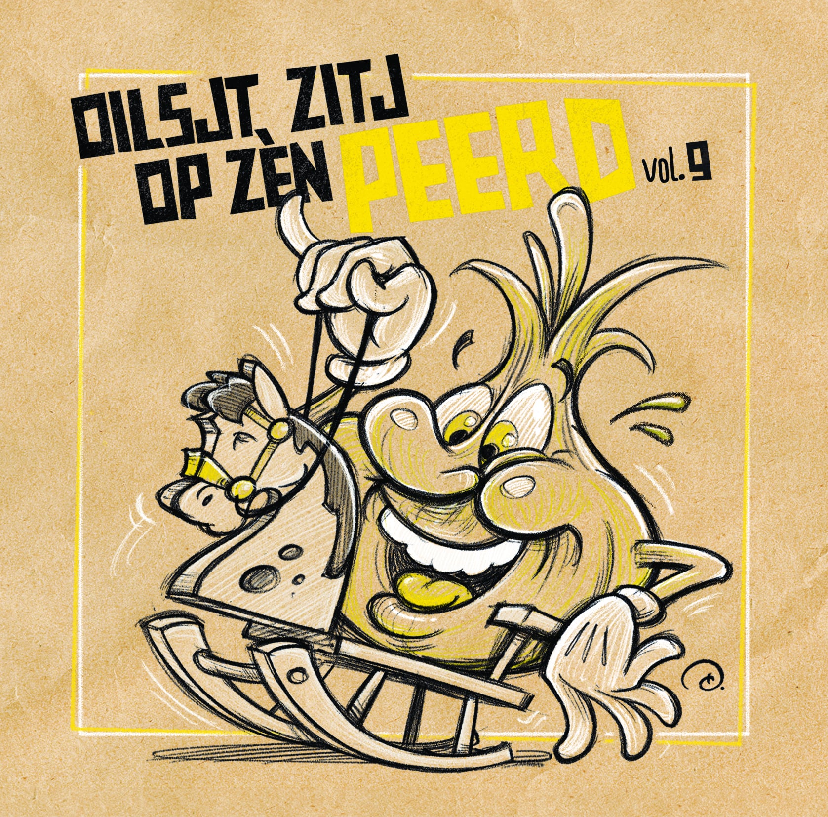 USB Carnaval 2026 - AKV De Zjieverleppen vol 9: 'Oilsjt Zitj Op Zèn Peerd'